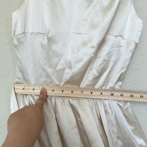 HOUSE OF CB‎ 'Shayla' Vintage Cream Midi Dress NWOT size XS - Picture 6 of 7